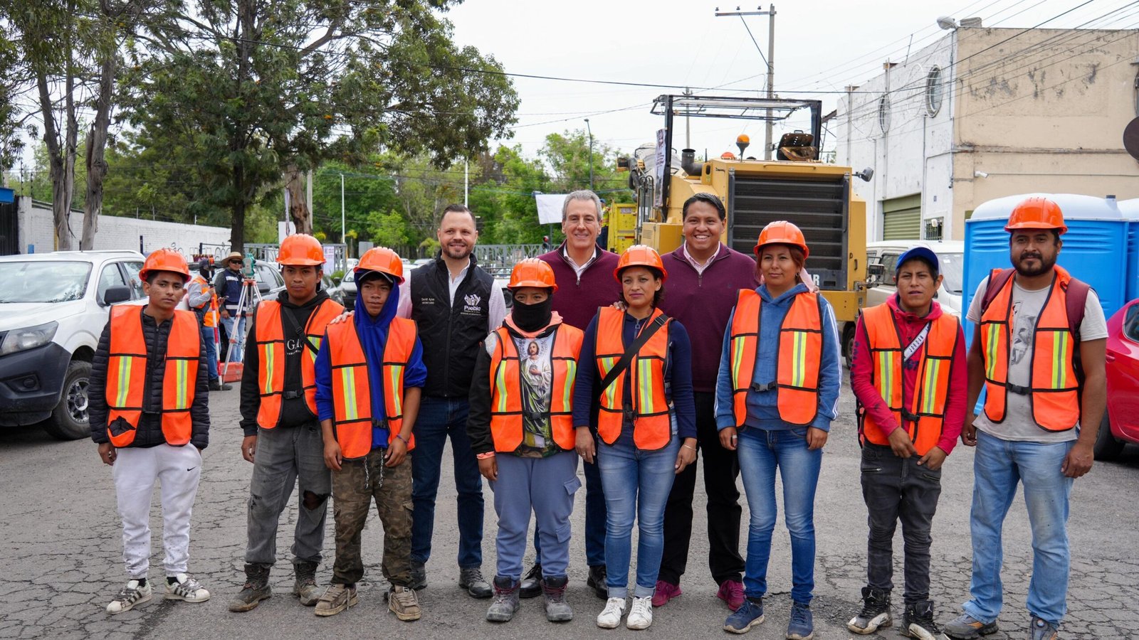 Chedraui inicia obras públicas en distintas zonas de Puebla Capital