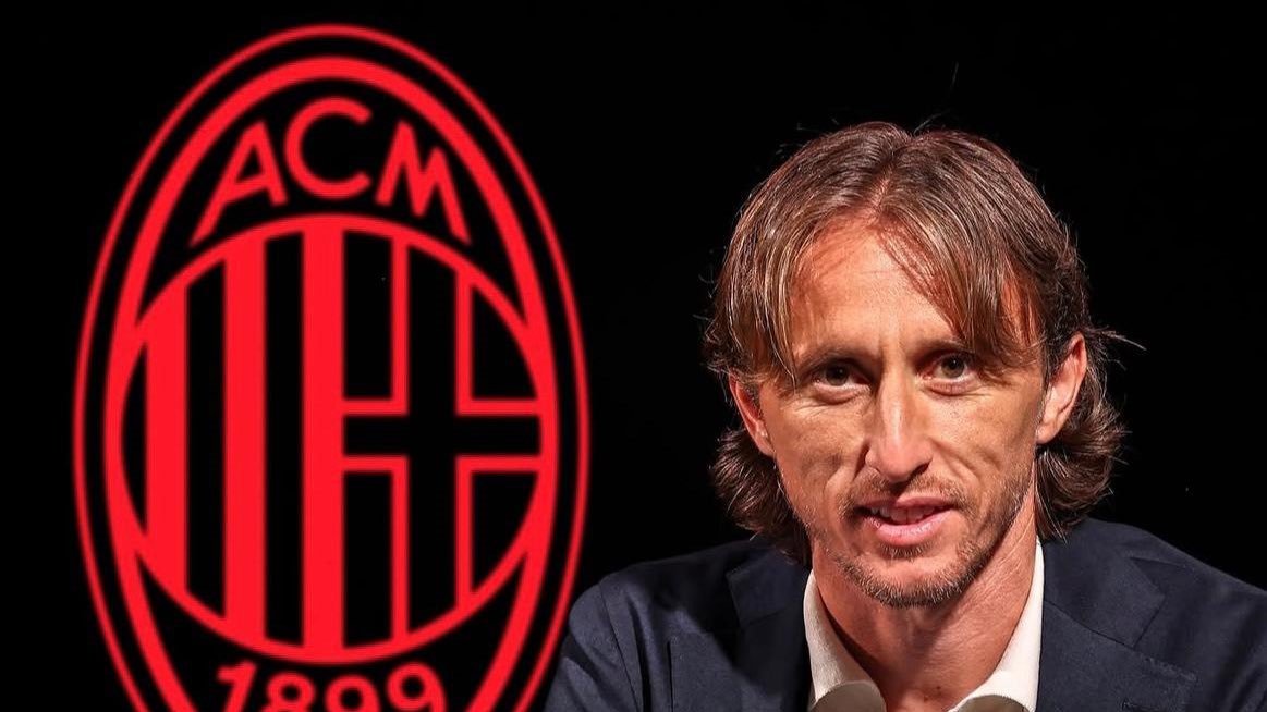 Luka Modric presentado como nuevo jugador del AC Milán