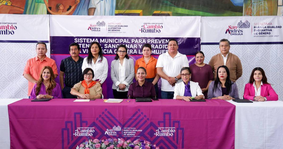 Fortalece San Andrés Cholula acciones coordinadas en favor de las mujeres