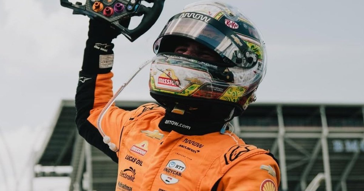 Mexicano Pato O´Ward apunto de cerrar su temporada en IndyCar