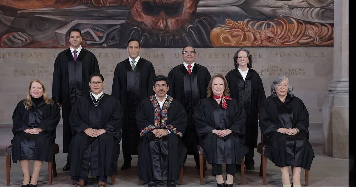 Inicia nueva era en la Suprema Corte de Justicia de la Nación, se toma fotografía oficial