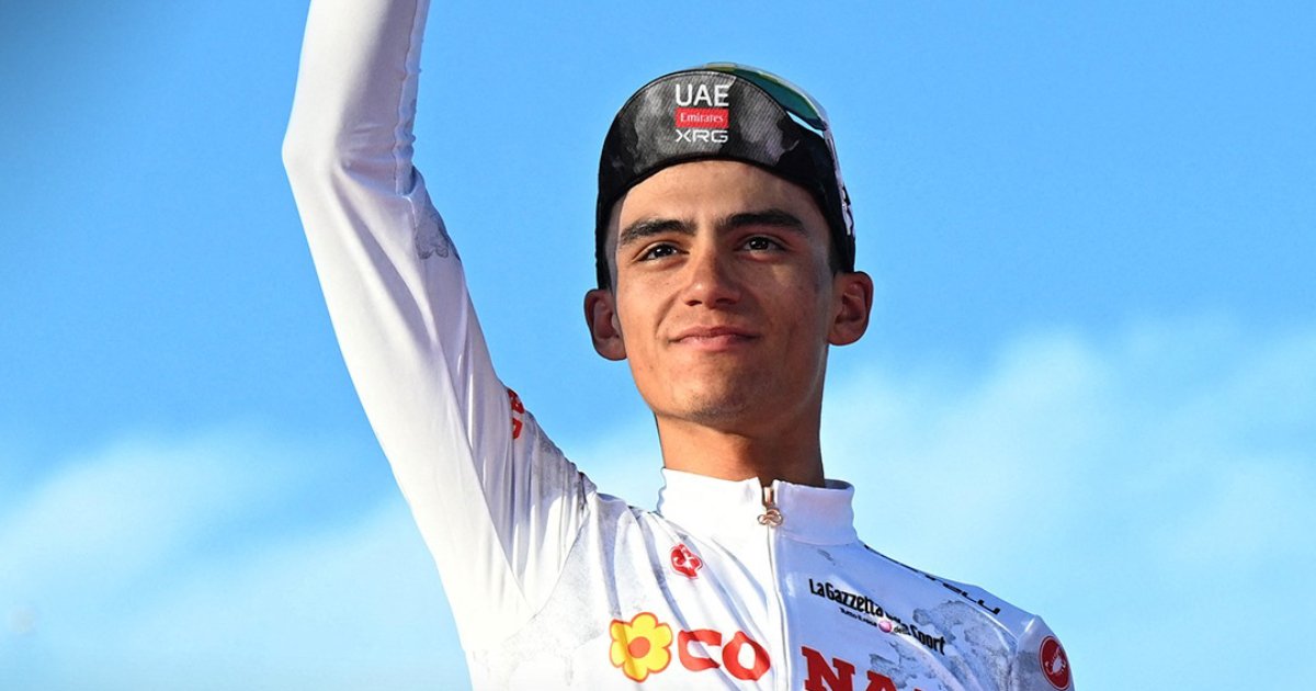 Isaac del Toro, ciclista mexicano comienza con el pie derecho, giro de la Toscana