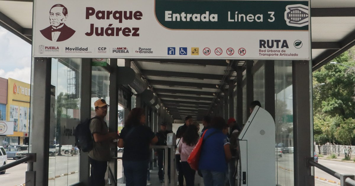 Se amplía horario de RUTA Puebla por festejos patrios