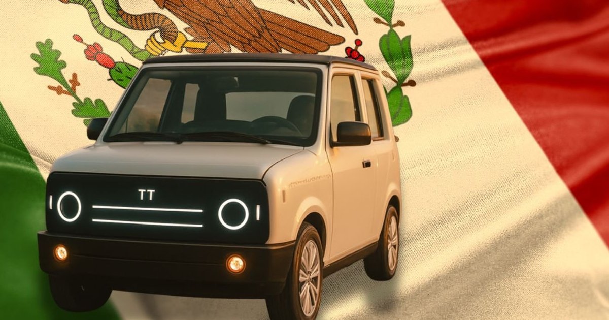 Presentan auto eléctrico hecho en Tlaxcala