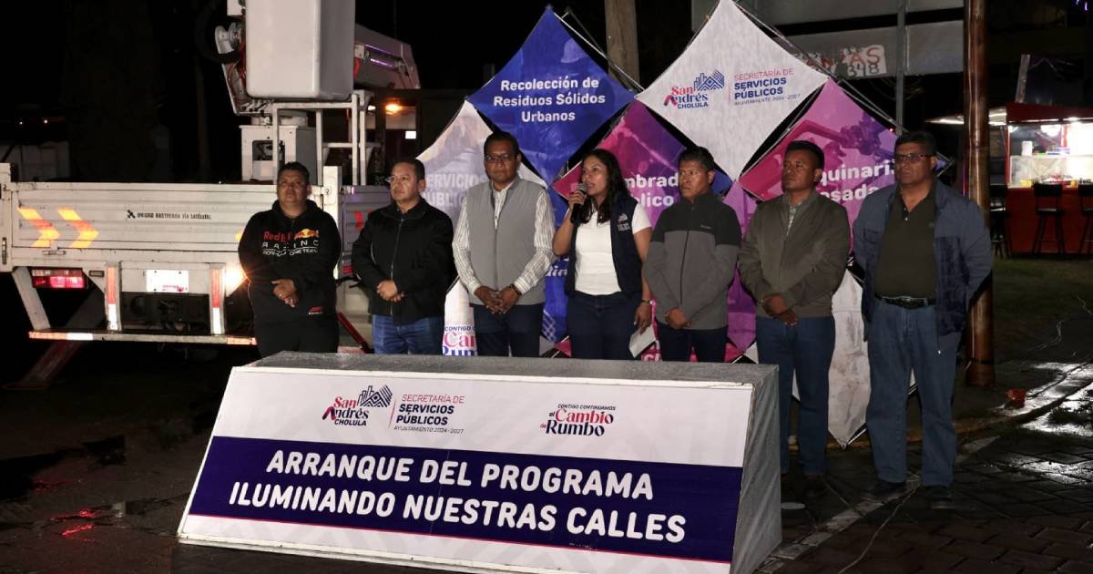 Mejora Lupita Cuautle seguridad e imagen urbana con nuevas luminarias