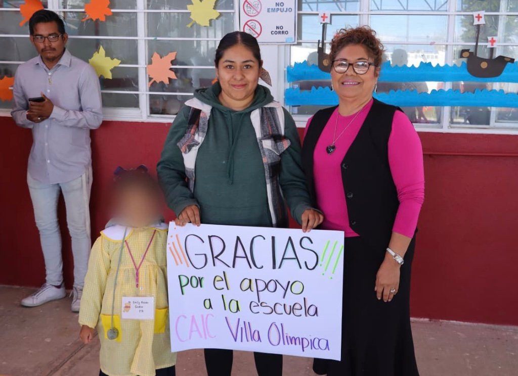 Tere Alfaro entrega rehabilitación del CAIC Villa Olímpica