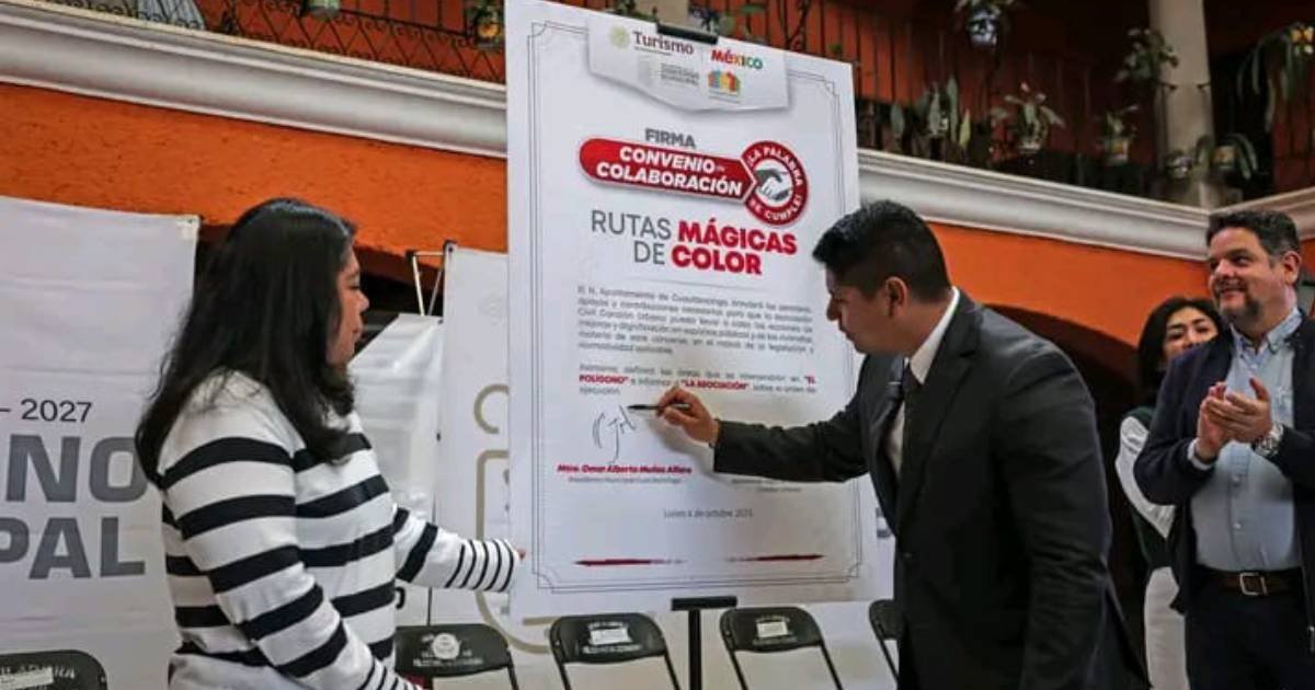 Omar Muñoz firma convenio de colaboración con la asociación civil “Corazón Urbano”