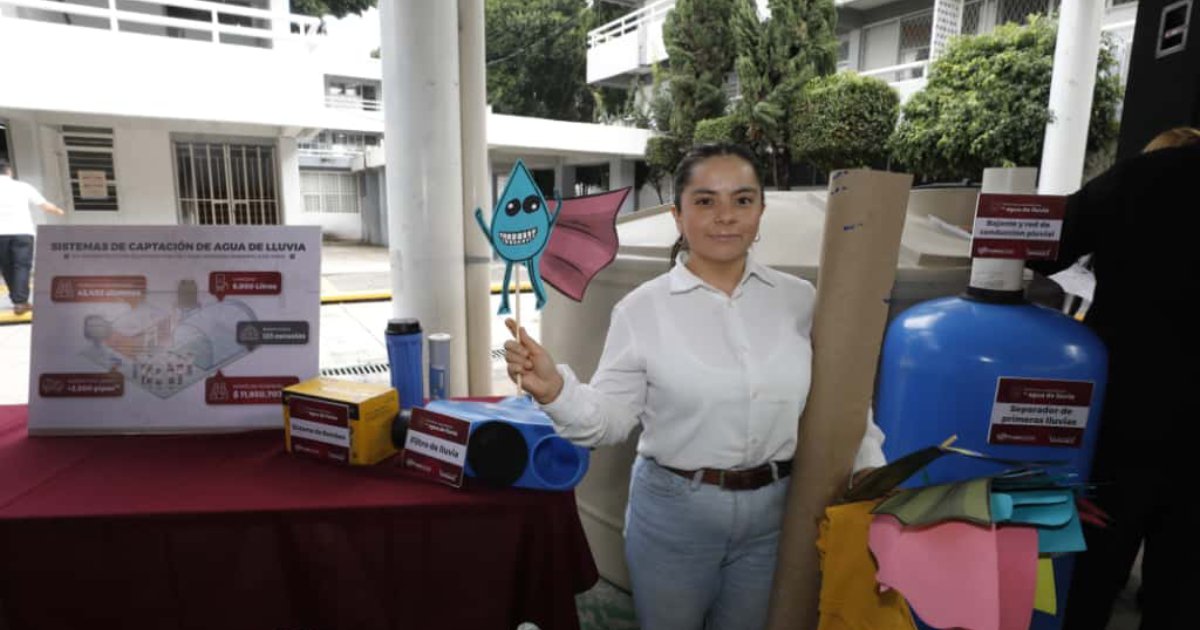 Arranca Pepe Chedraui Programa de Captadores Pluviales en la capital