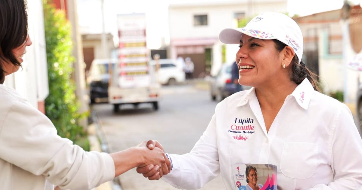 Para un mejor San Andrés Lupita Cuautle camina junto a las y los sanandreseños.