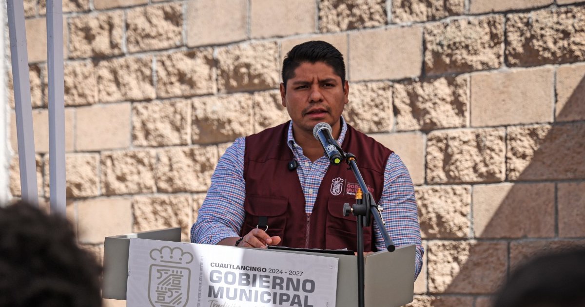 Arranca Omar Muñoz construcción de Subcomandancia de Policía de San Lorenzo Almecatla