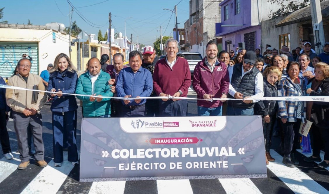 Entrega Pepe Chedraui Colector Pluvial en Álamos