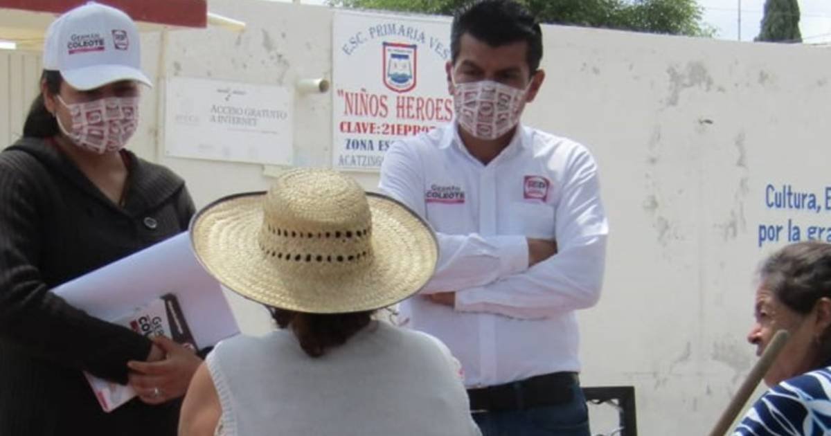 Señalan presunto condicionamiento político con apoyos alimentarios en Acatzingo