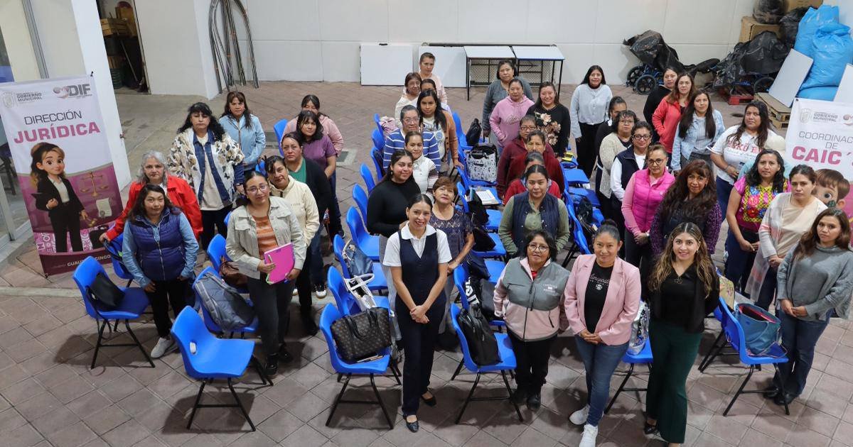 SMDIF Cuautlancingo refuerza preparación docente en centros de atención infantil