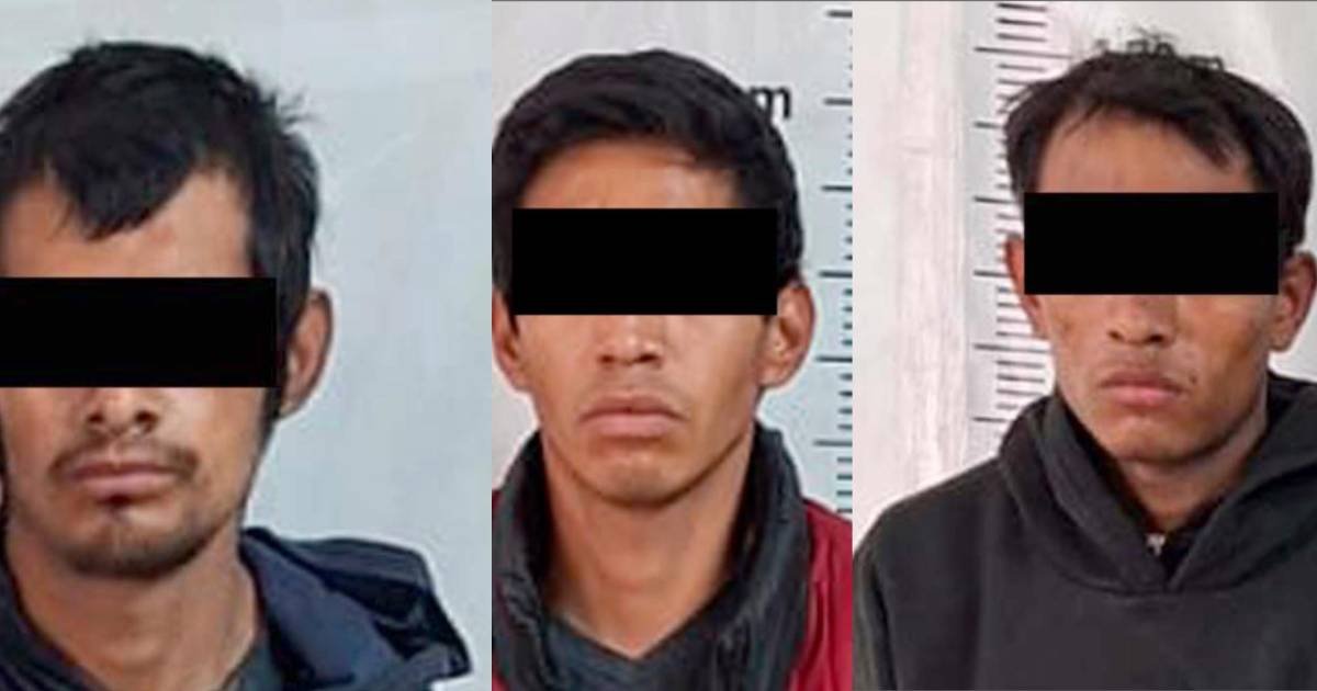 Autoridades aseguran a implicados en caso de robo