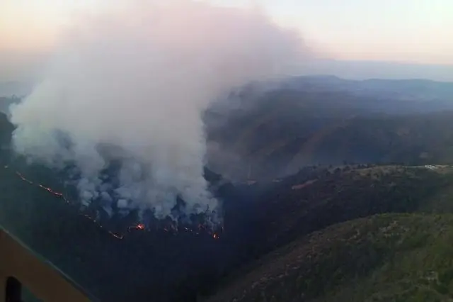 Incendio en Yahualutzingo consume 75 hectáreas de bosque en Sierra Negra