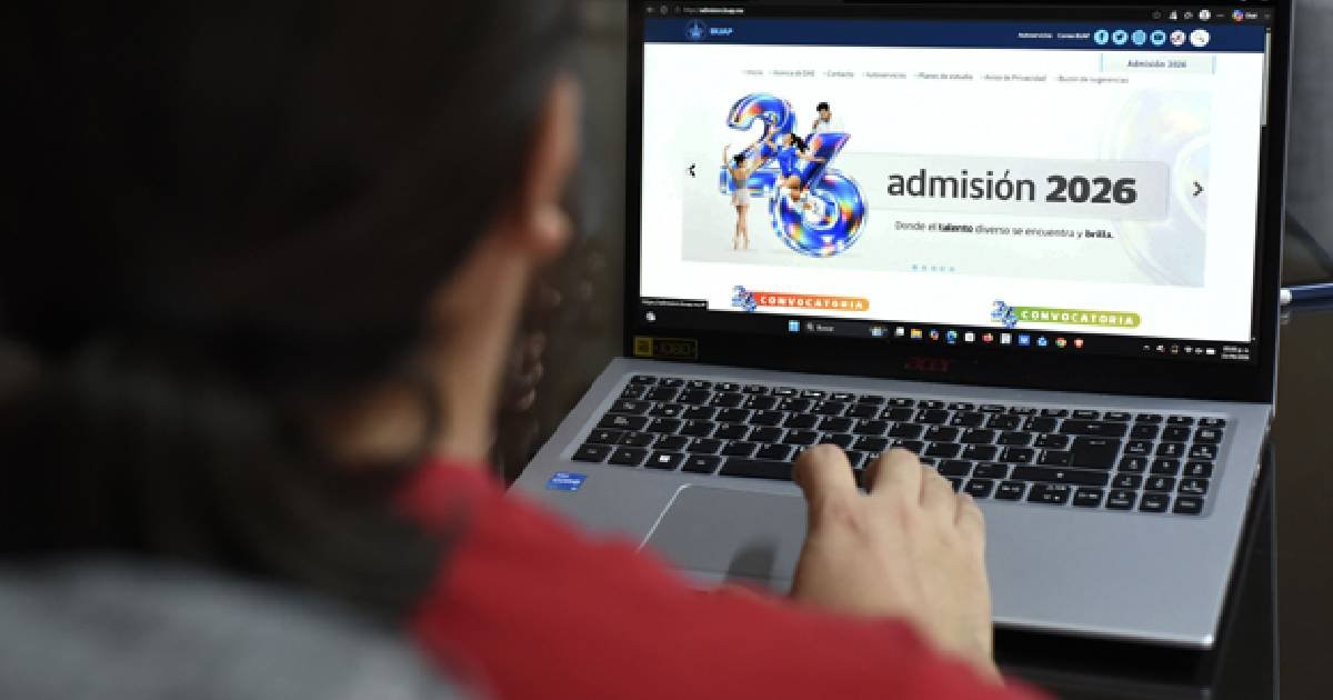 BUAP inicia evaluaciones de admisión 2026; resultados serán en julio