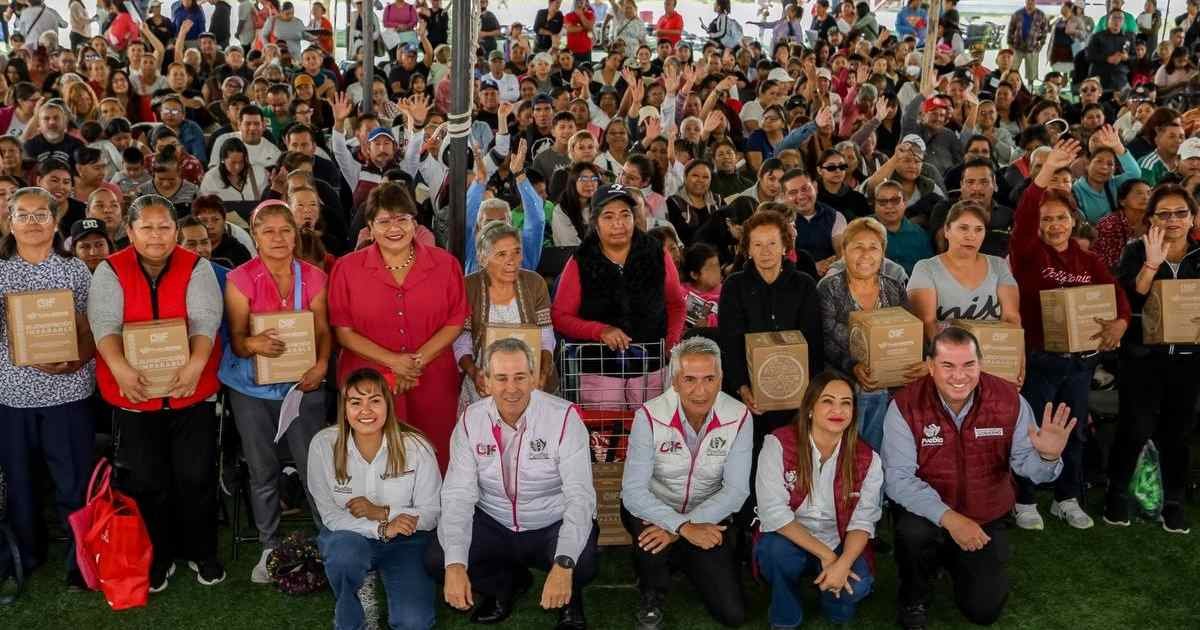 Entrega Pepe Chedraui más de 7 mil despensas en Romero Vargas