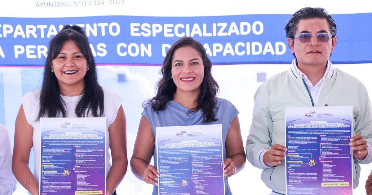 Lupita Cuautle presenta DIF-Landia, primera carrera inclusiva de San Andrés
