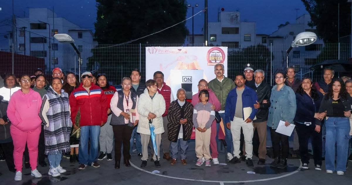 Villa Frontera estrena iluminación LED; modernizan 132 luminarias