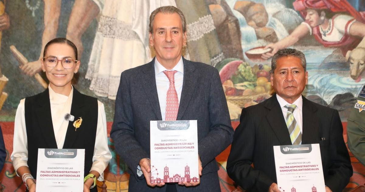 Pepe Chedraui impulsa diagnóstico para prevenir faltas y conductas antisociales en Puebla